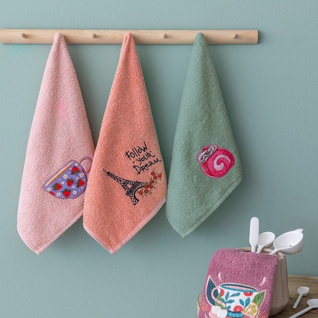 Σετ Πετσέτες Κουζίνας 4 Τεμαχίων Palamaiki...