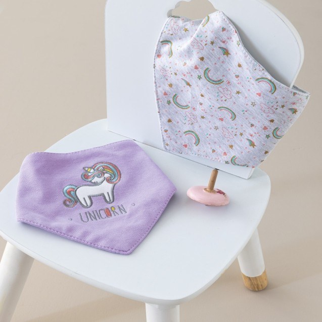 Σετ Σαλιάρες Μπαντάνα 2 Τεμαχίων Palamaiki...