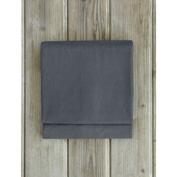 Σεντόνι Υπέρδιπλο Nima Unicolors Midnight Gray 240x260