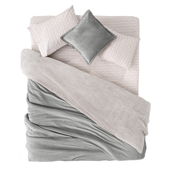 Σετ Κουβέρτα Fleece King Size και Μαξιλαροθήκη...