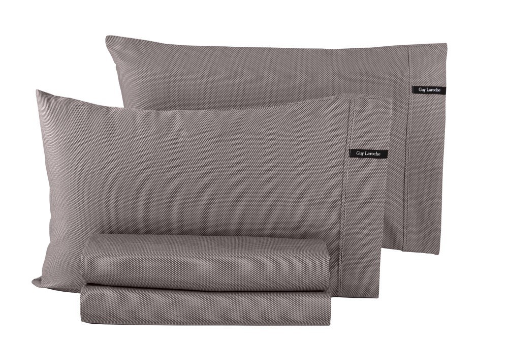Σετ Μαξιλαροθήκες 2 Τεμαχίων Guy Laroche Minimal Melanze 50x70