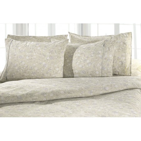 Σετ Παπλωματοθήκη Φανελένια Υπέρδιπλη 3 Τεμαχίων Guy Laroche Elodie Natural 225x245