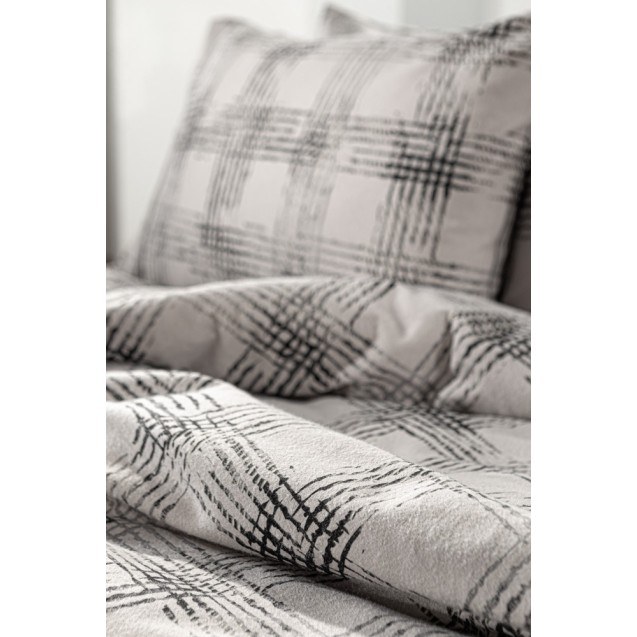 Σετ Παπλωματοθήκη Φανελένια Υπέρδιπλη 3...