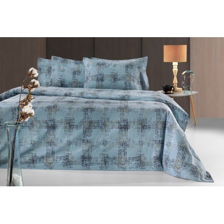 Σετ Παπλωματοθήκη Φανελένια Υπέρδιπλη 3 Τεμαχίων Guy Laroche Mezzo Raf 225x245