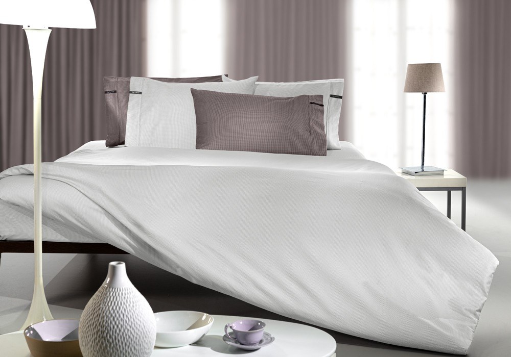 Παπλωματοθήκη King Size Guy Laroche Minimal Silver 255x