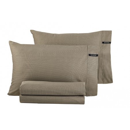 Παπλωματοθήκη Υπέρδιπλη Guy Laroche Minimal Wenge 225x245