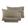 Παπλωματοθήκη Υπέρδιπλη Guy Laroche Minimal Wenge 225x245