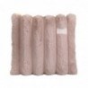 Σετ Ριχτάρι Γούνινο Διακοσμητικό και Μαξιλαροθήκη Διακόσμησης Guy Laroche St. Moritz Old Pink 120x160