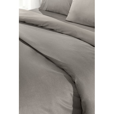 Σεντόνι Διπλό με Λάστιχο Guy Laroche Color Plus Dark Wenge 140x200+32