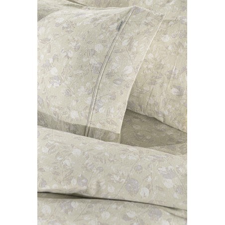 Σετ Σεντόνια Φανελένια Μονά 3 Τεμαχίων Guy Laroche Elodie Natural 170x265