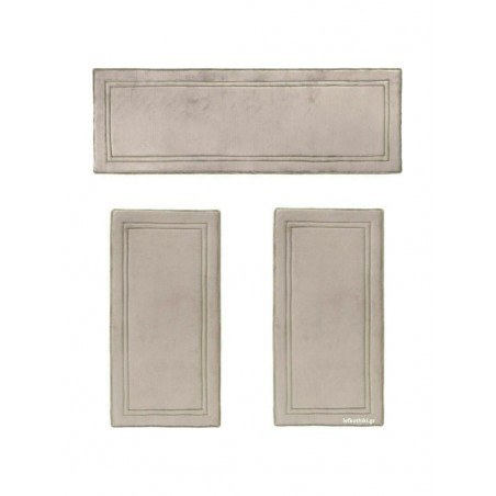 Σετ Χαλιά Κρεβατοκάμαρας 3 Τεμαχίων Guy Laroche Softy Sand