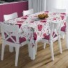 Τραπεζομάντηλο Αλέκιαστο Dimcol Pomegranate 458 White 140x180