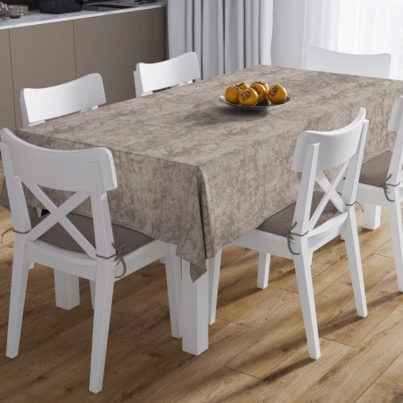 Σετ Τραπεζομάντηλο και Runner Dimcol Panama Shadow Mocha 140x140 & 40x140