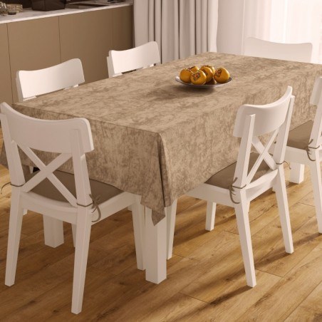 Σετ Τραπεζομάντηλο και Runner Dimcol Panama Shadow Brown 140x220 & 40x220