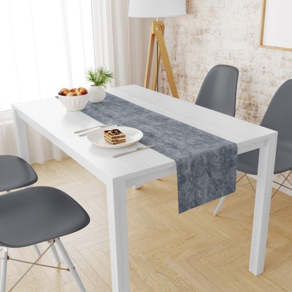 Runner Αλέκιαστο Dimcol Panama Shadow Dark Grey 40x180