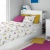 Σετ Παιδικά Σεντόνια Μονά 3 Τεμαχίων Dimcol Sweet Dreams 553 White-Pink 160x240