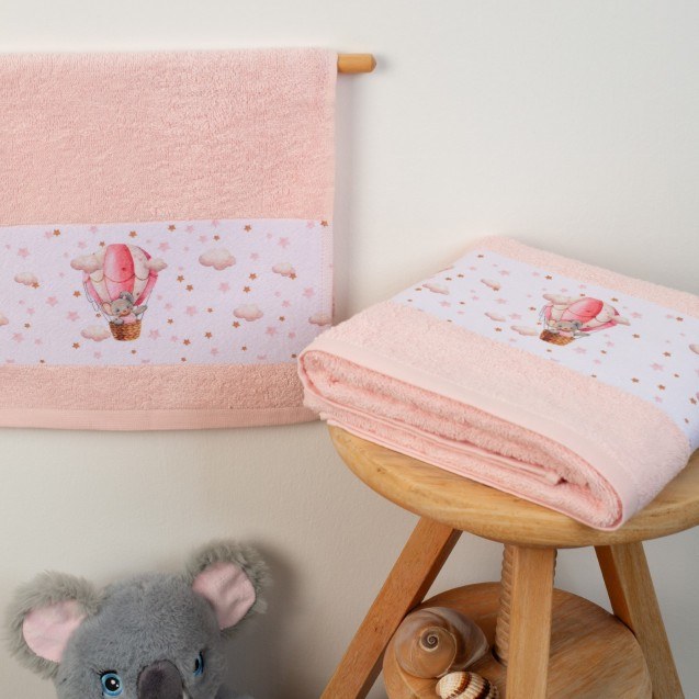 Σετ Βρεφικές Πετσέτες 2 Τεμαχίων Dimcol Into...