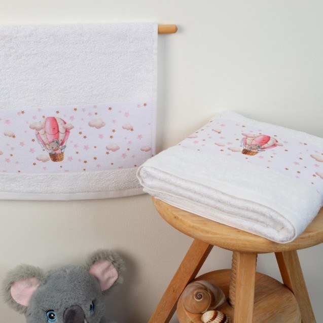 Σετ Βρεφικές Πετσέτες 2 Τεμαχίων Dimcol Into...