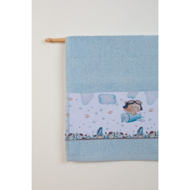 Σετ Βρεφικές Πετσέτες 2 Τεμαχίων Dimcol Pilot...