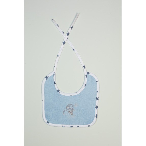 Σαλιάρα Dimcol Dreaming Elephant 166 Σιέλ 25x25