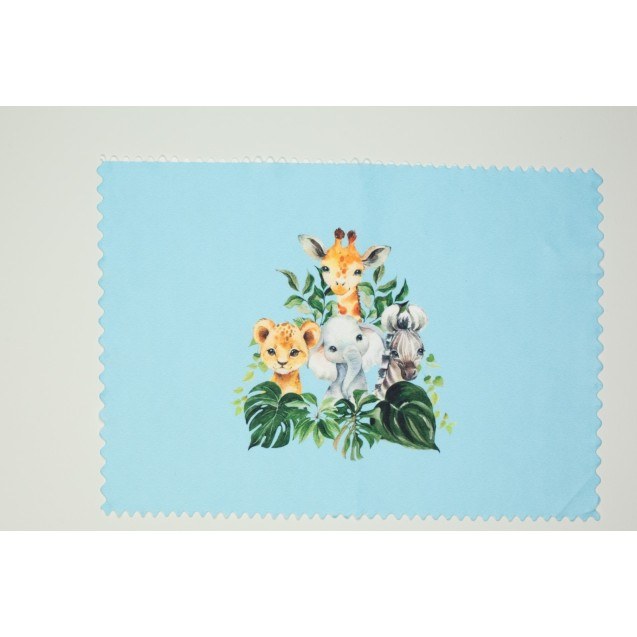 Παιδικό Σουπλά Dimcol Jungle 110 Σιέλ 35x50