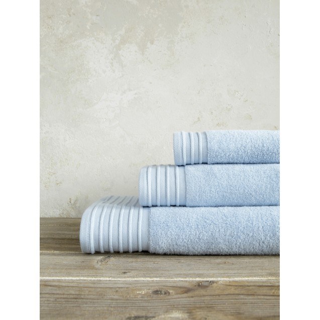 Πετσέτα Προσώπου Nima Feel Fresh Soft Blue 50x100