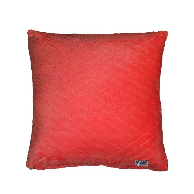 Μαξιλαροθήκη Διακόσμησης Madi Strokes Red 45x45