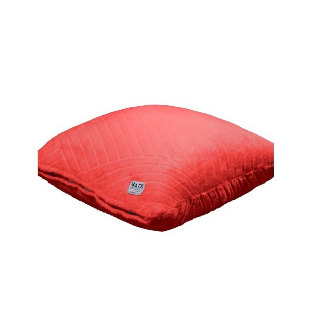 Μαξιλαροθήκη Διακόσμησης Madi Strokes Red 45x45