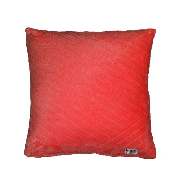 Μαξιλάρι Διακόσμησης Madi Strokes Red 45x45