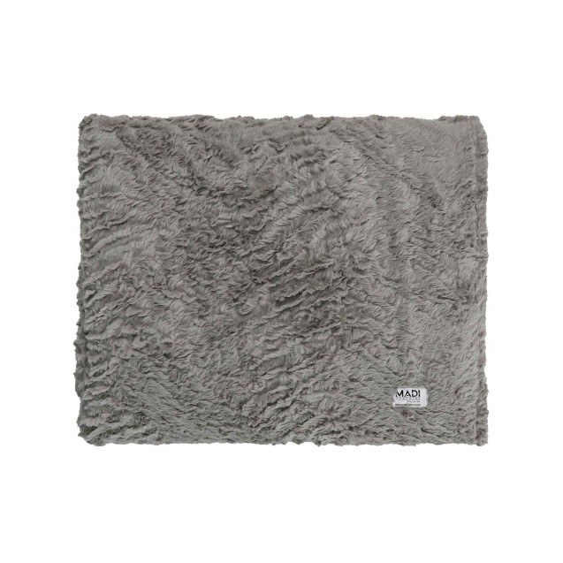 Ριχτάρι Γούνινο Τριθέσιου Madi Soggy Grey 180x300