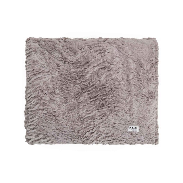 Ριχτάρι Γούνινο Διθέσιου Madi Soggy Taupe 180x250