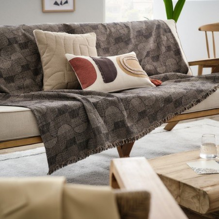 Μαξιλαροθήκη Διακόσμησης Gofis Home Forest Soft Beige 103/06 43x43