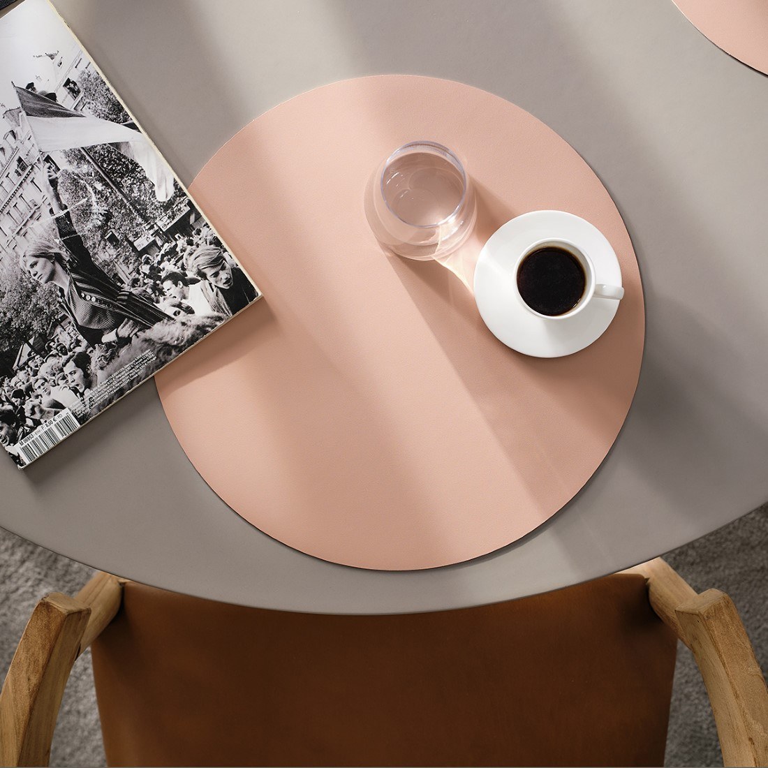 Σουπλά Gofis Home Chiara Pearl Pink 387/17 Δ38