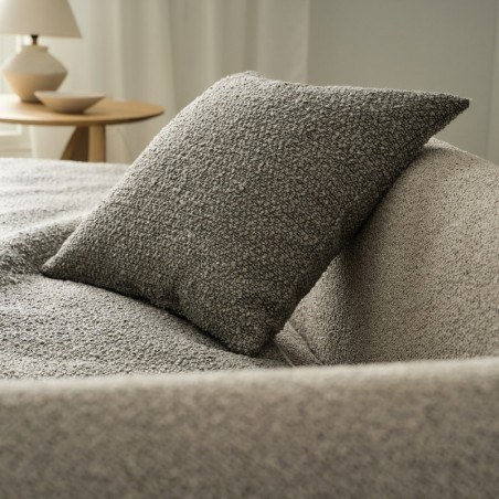 Μαξιλαροθήκη Διακόσμησης Gofis Home Saga Quiet Grey 445/15 43x43
