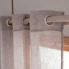 Κουρτίνα Με Τρουκς Gofis Home Combe Shadow Grey AW24 502/48 140x280