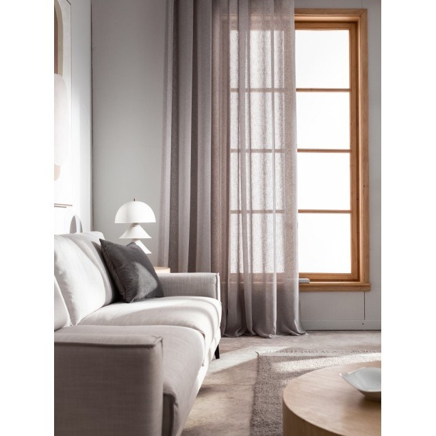 Κουρτίνα με σιρίτι Gofis Home Combe Shadow Grey...
