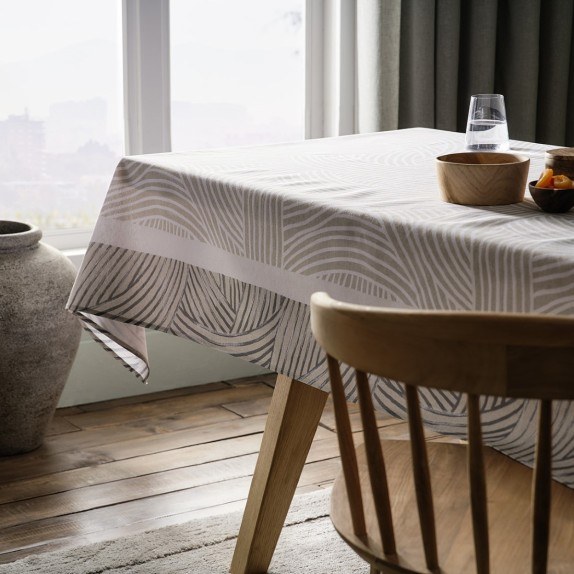 Τραπεζομάντηλο Gofis Home Yara Grey 548/15 145x180