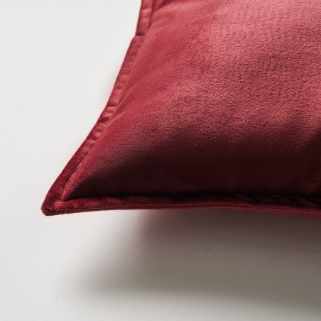 Μαξιλαροθήκη Διακόσμησης Gofis Home Winter Red Velvet 710/02 43x43