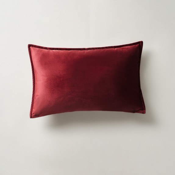 Μαξιλαροθήκη Διακόσμησης Gofis Home Winter Red Velvet...
