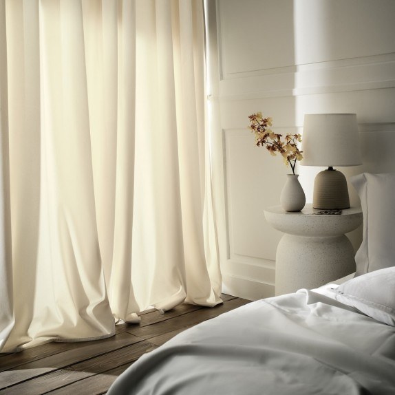 Κουρτίνα με Τρουκς Gofis Home Winter Moon ecru 711/05...