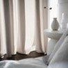 Κουρτίνα με Τρουκς Gofis Home Winter Water Grey 711/34 140x280