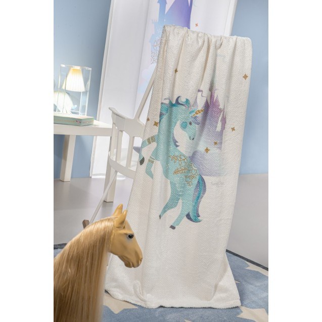 Κουβέρτα Βελουτέ Κούνιας Saint Clair Ultrasoft...