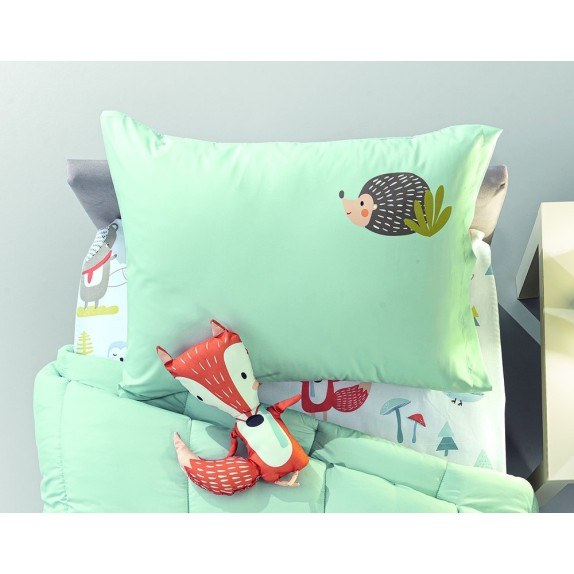 Παιδική Μαξιλαροθήκη Διακόσμησης Saint Clair Timber Mint...