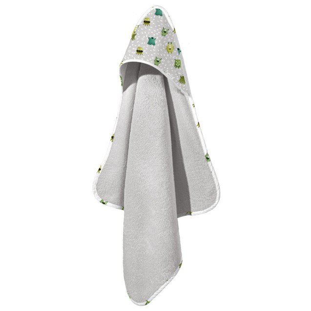 Βρεφική Κάπα Saint Clair Monsters Lime 75x75