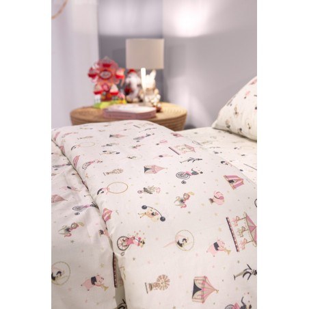 Σετ Παιδική Παπλωματοθήκη Μονή 2 Τεμαχίων Saint Clair Enjoy Pinky 165x225