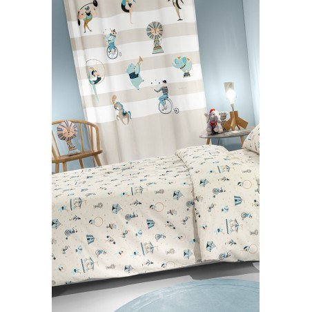 Σετ Παιδική Παπλωματοθήκη Μονή 2 Τεμαχίων Saint Clair Enjoy Sky 165x225