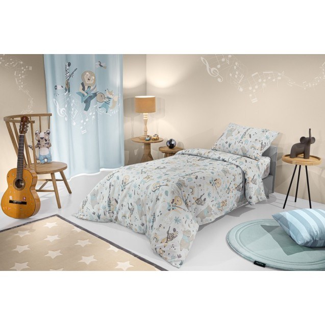 Σετ Παιδική Παπλωματοθήκη Μονή 2 Τεμαχίων Saint...