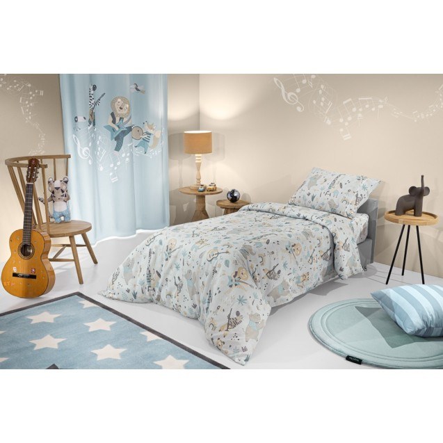 Σετ Παιδικά Σεντόνια Μονά 3 Τεμαχίων Saint...