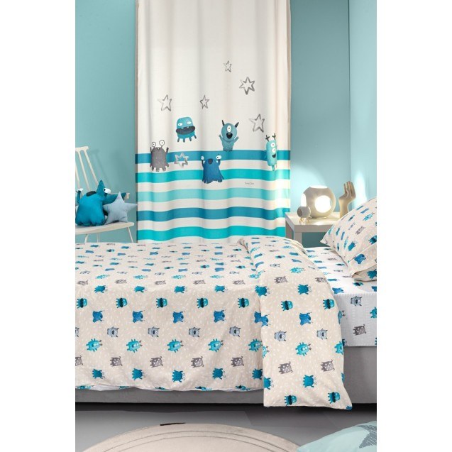 Σετ Παιδικά Σεντόνια Μονά με Λάστιχο 3 Τεμαχίων...