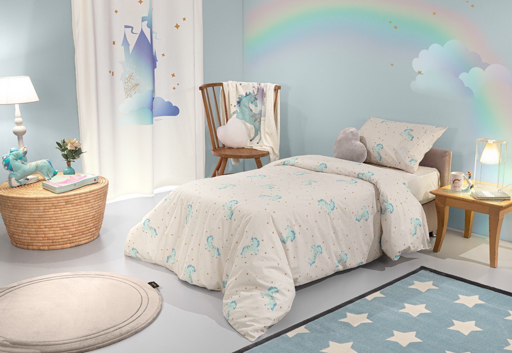 Σετ Παιδικά Σεντόνια Μονά 3 Τεμαχίων Saint Clair Pinto 